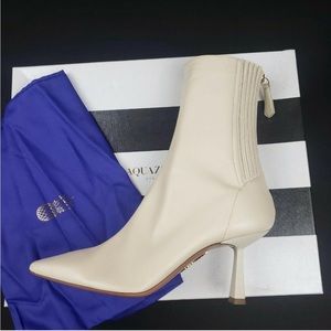 Aquazzura Curzon Bootie 75mm sz 9B